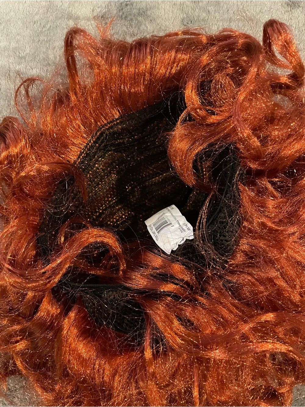 I Love Lucy Wig Red Curly Halloween Cosplay Synthetic